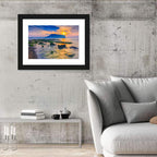 Sunrise Over Seongsan Ilchulbong Wall Art