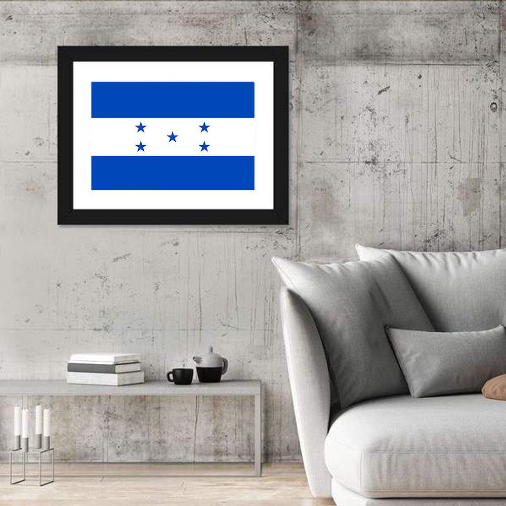 Honduras Flag Wall Art