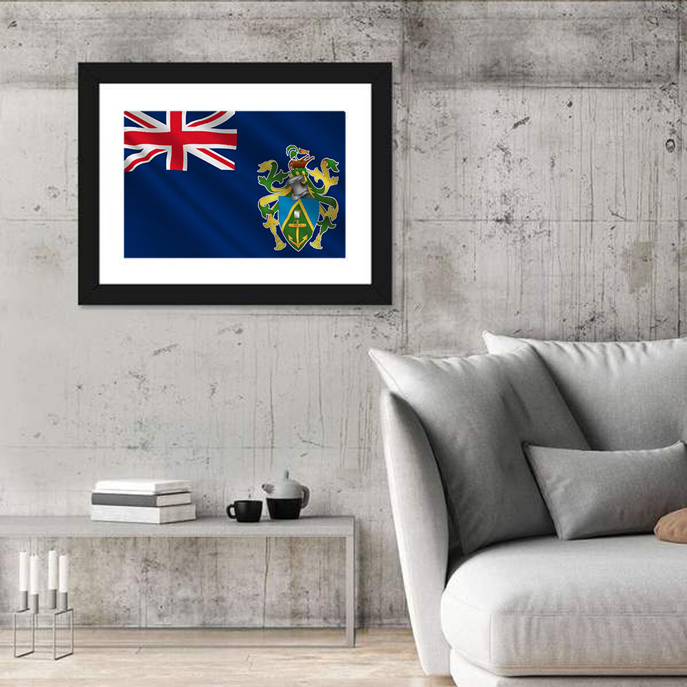 Pitcairn Islands Flag Wall Art
