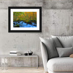 Oirase Gorge Autumn Stream Wall Art