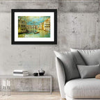 Venice Gondola on the Grand Canal Wall Art