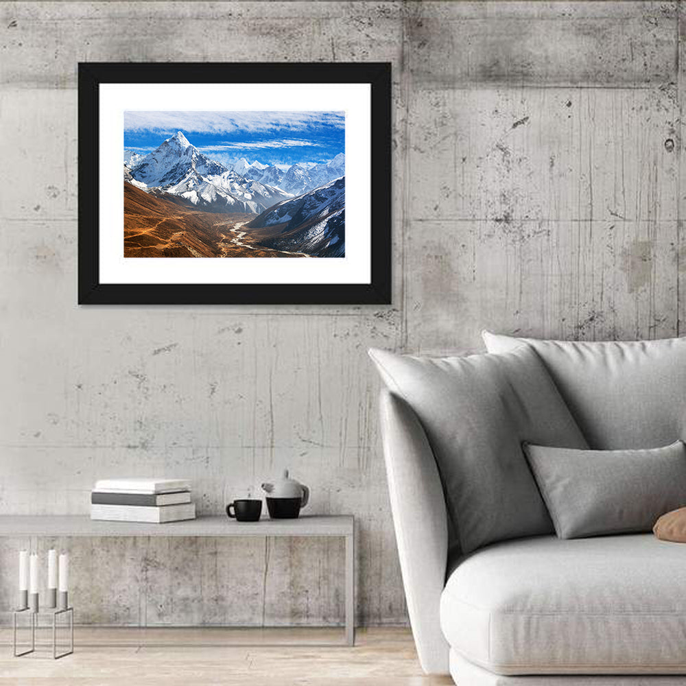 Ama Dablam Valley View Wall Art