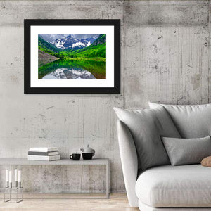 Maroon Bells In Colorado Wall Art