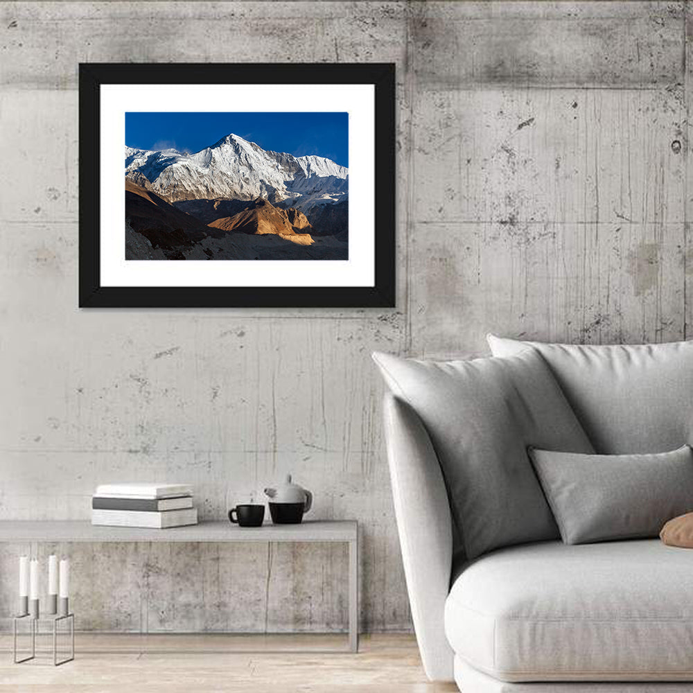 Cho Oyu Peak, Nepal Wall Art in a room, landscape
