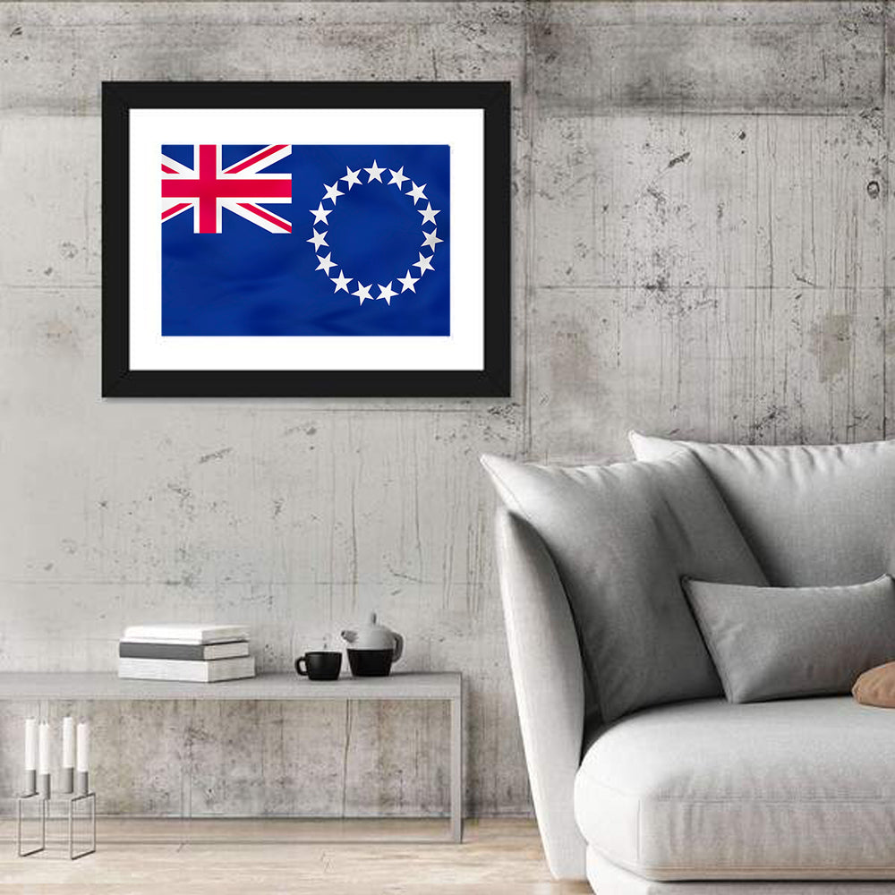 Cook Islands Flag Wall Art