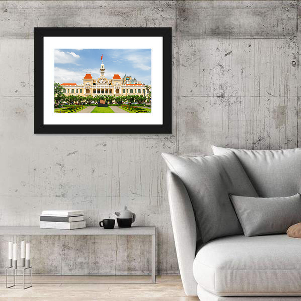 Ho Chi Minh City People's Committee Building Wall Art in a room, landscape