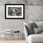 Monochrome La Airport Interchange Wall Art