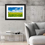 Yellow Dandelion Meadow Wall Art