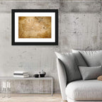 Vintage Pirate Treasure Map Wall Art