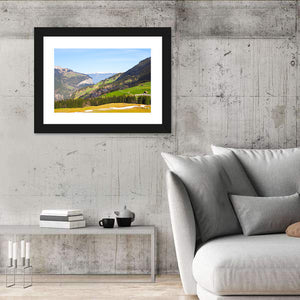 Jungfrau Mountain With Snow & Mountain Wall Art