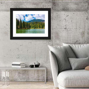 Mountain Lake Synevir Wall Art