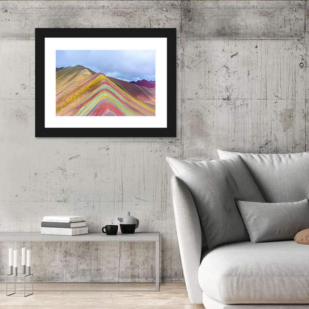 Vinicunca Rainbow Mountain Wall Art