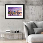 Baltimore Inner Harbor Skyline Wall Art