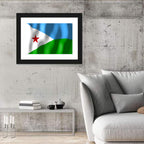 Flag of Djibouti Wall Art