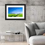 Summer Meadow with Dirt Path Wall Art