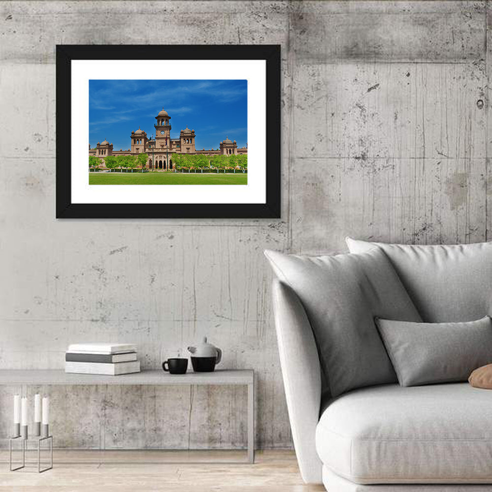 University of the Punjab Old Campus Wall Art in a room, landscape