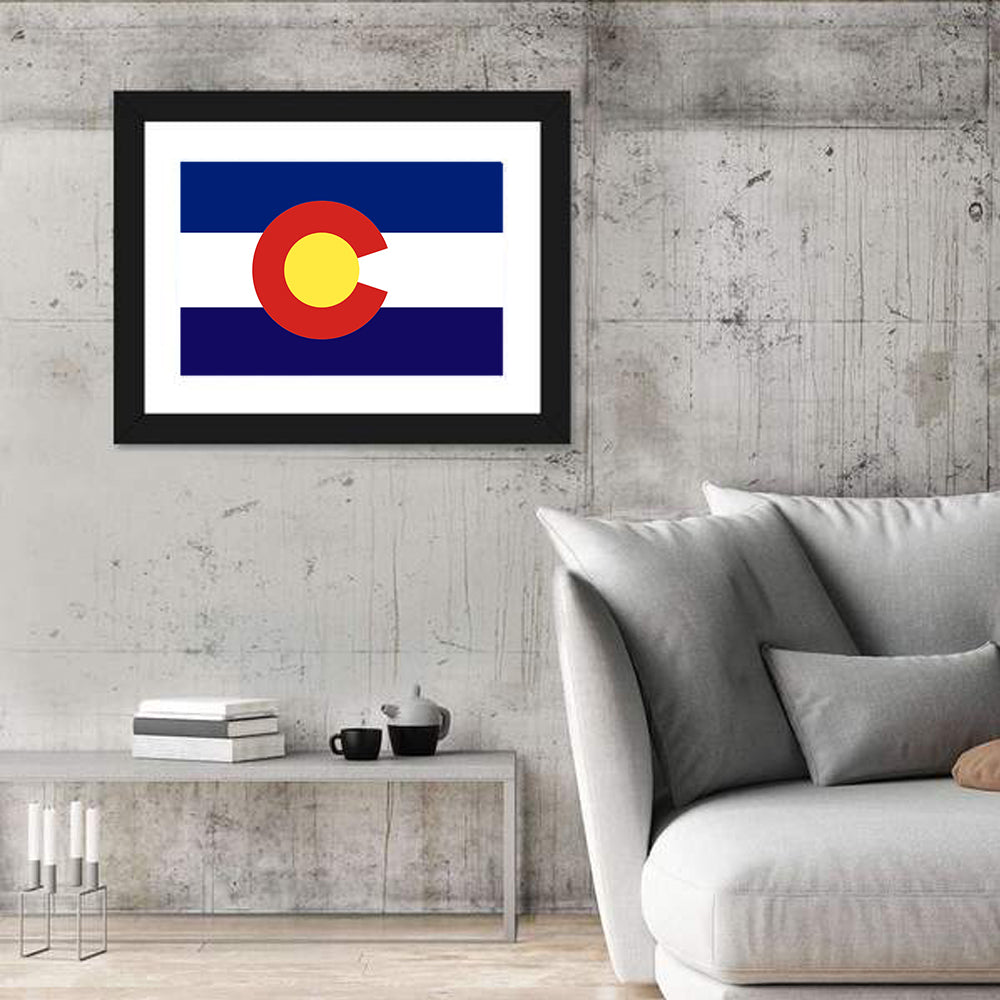 Colorado State Flag Wall Art