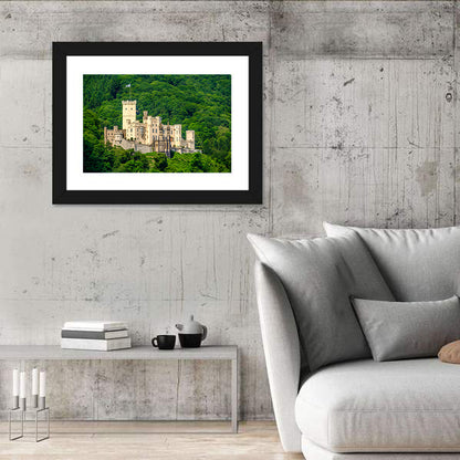 Stolzenfels Castle At Rhine Valley Wall Art