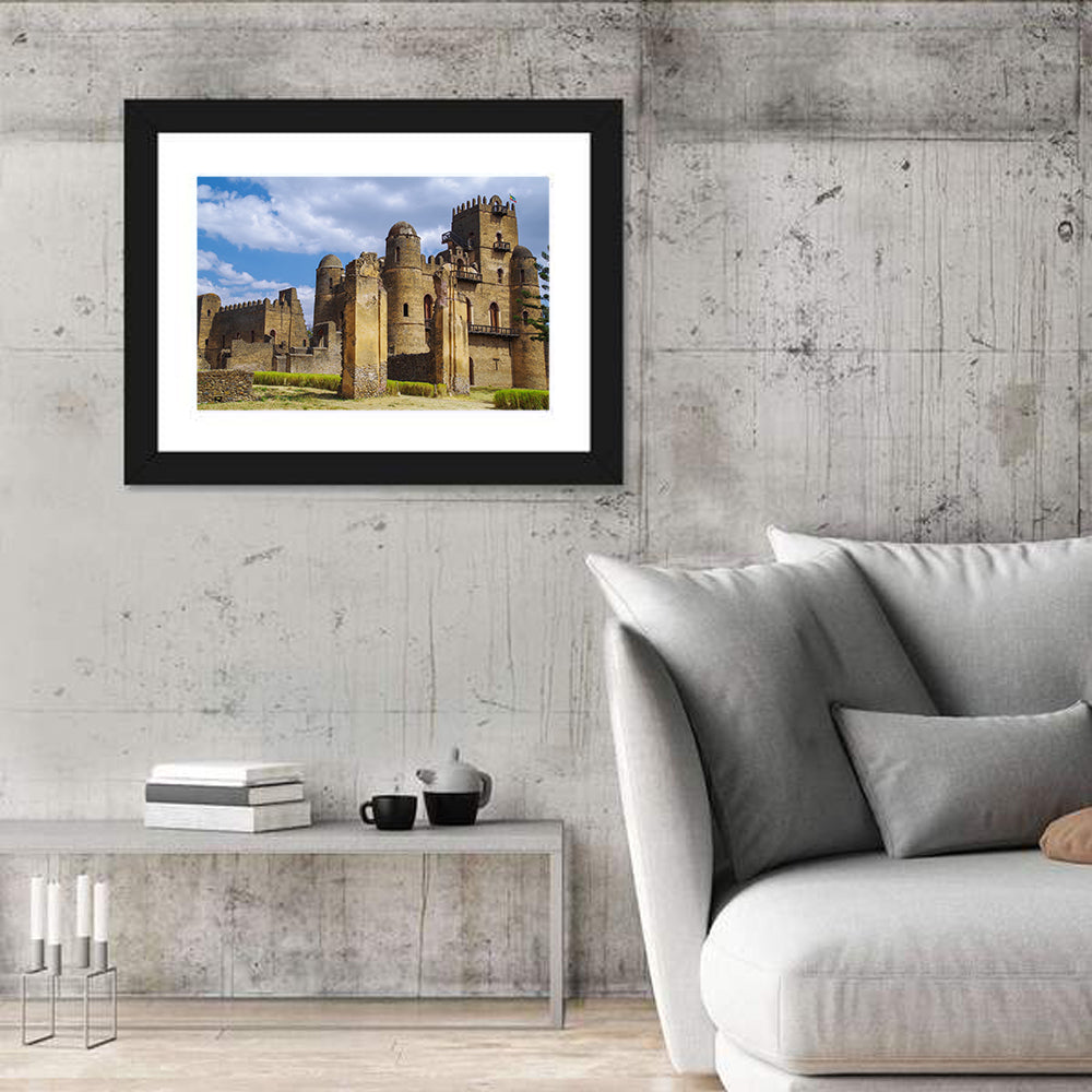 Fasil Ghebbi Fortress, Gondar Wall Art in a room, landscape