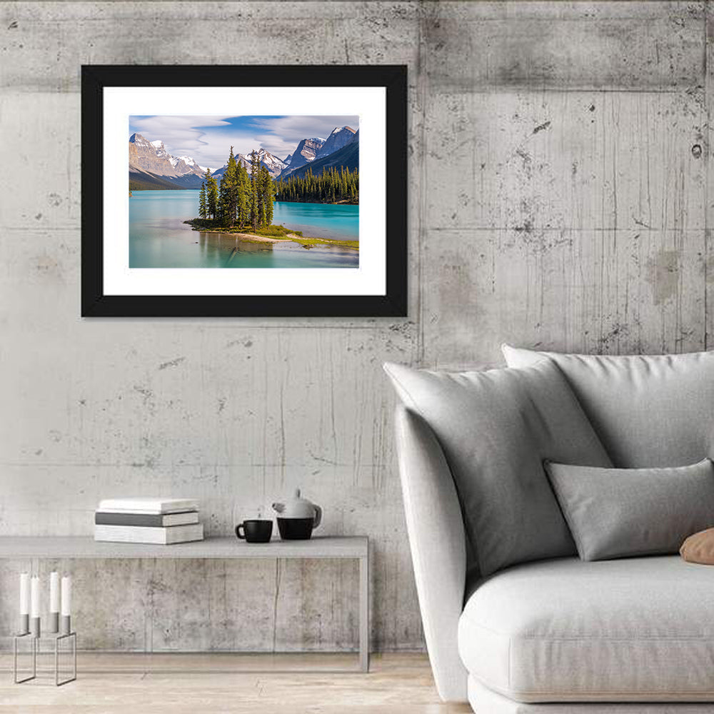 Spirit Island at Maligne Lake Wall Art