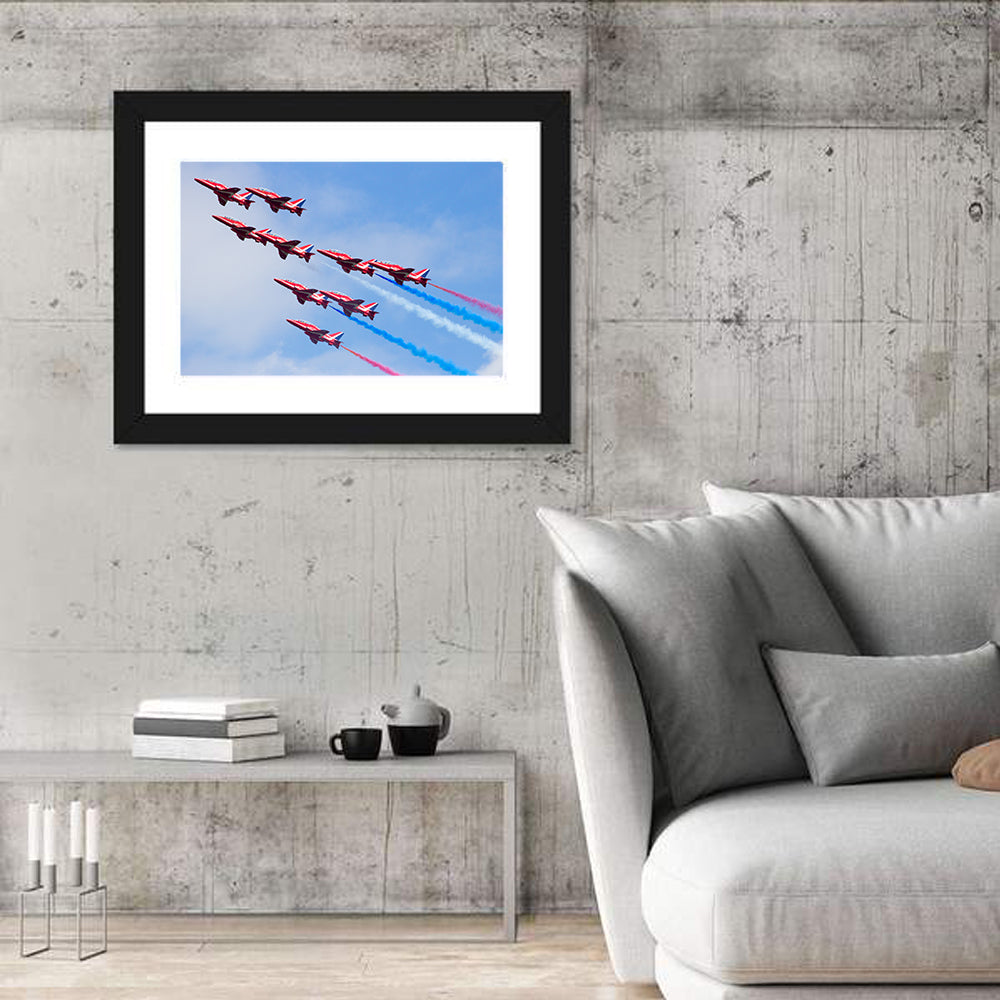 Dutch Nine-jet Formation Wall Art