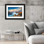 Godafoss Waterfall at Golden Hour Wall Art