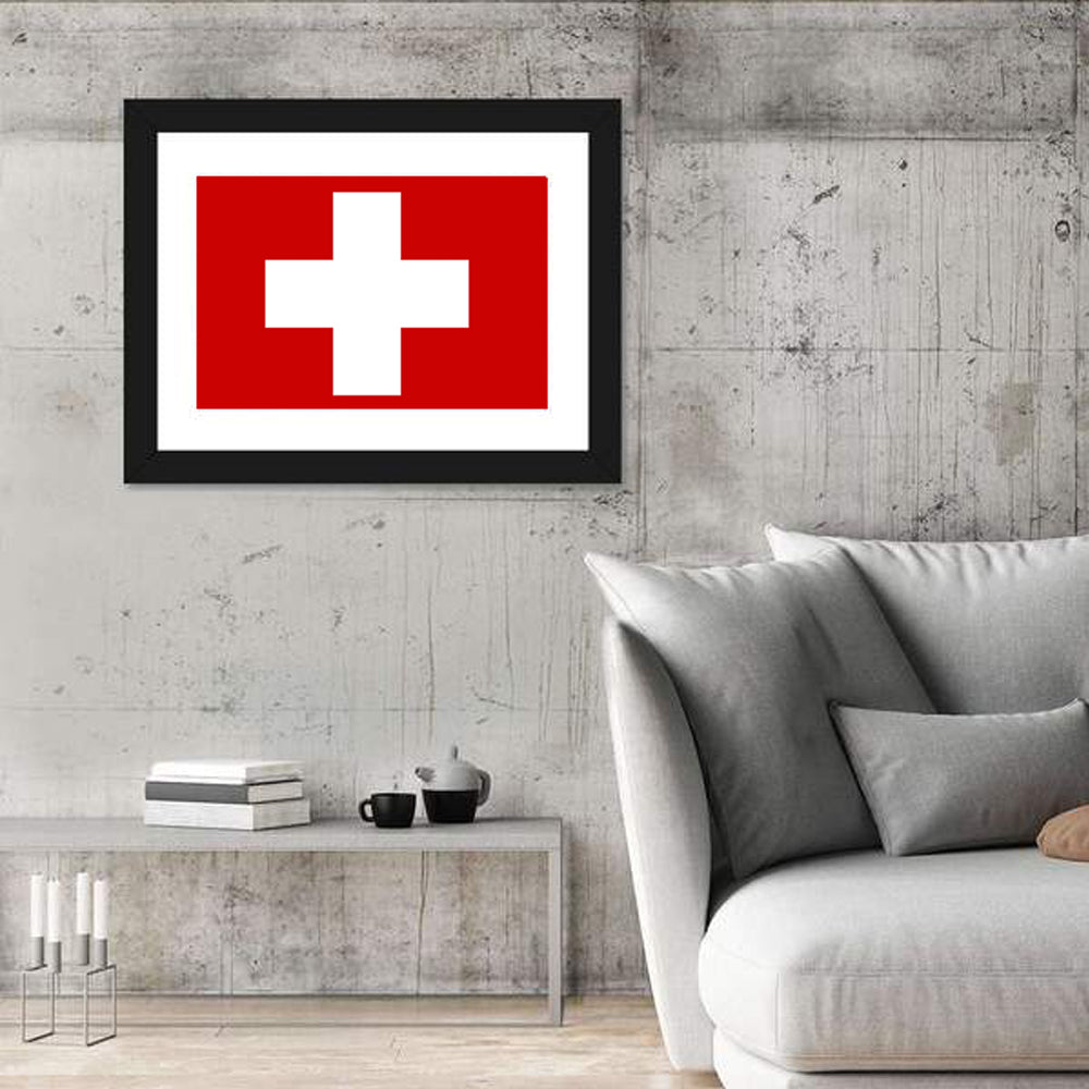 Swiss Flag Wall Art
