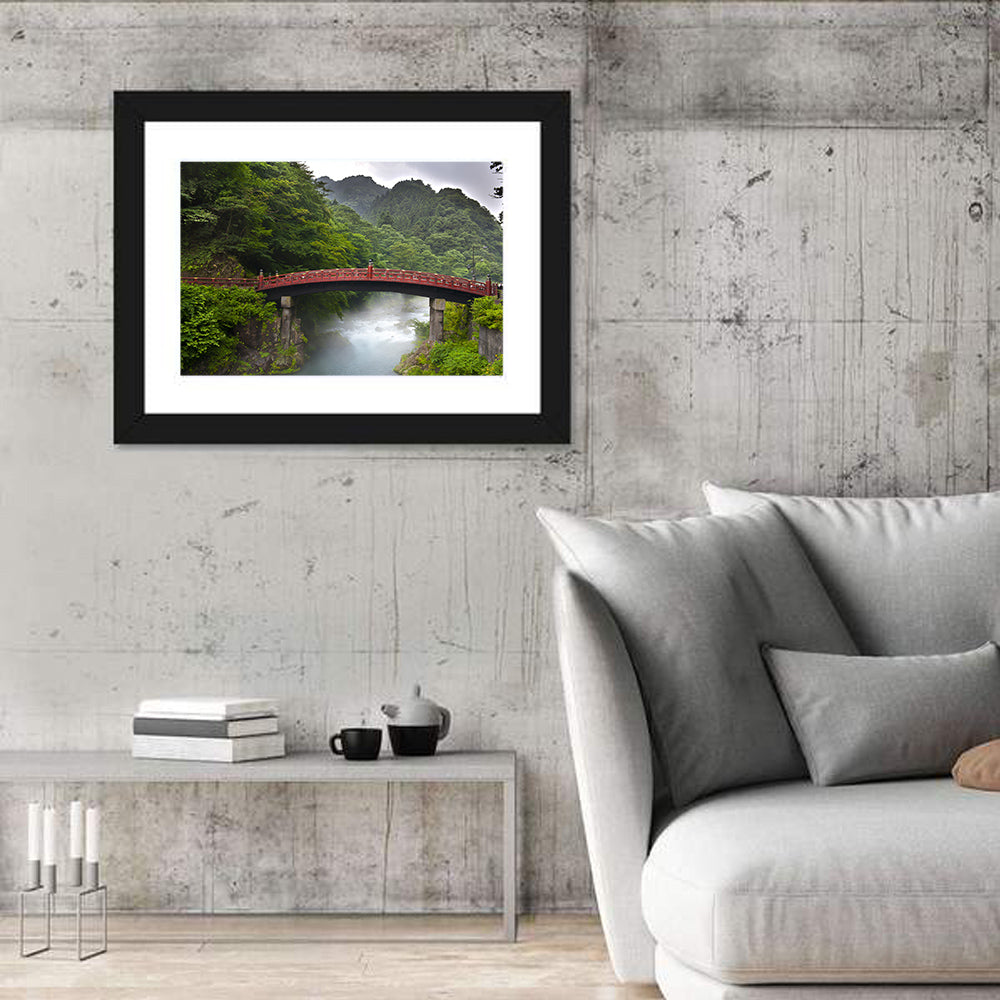 Red Shinkyo Bridge, Nikko Wall Art