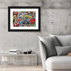 Urban Music Collage Wall Art