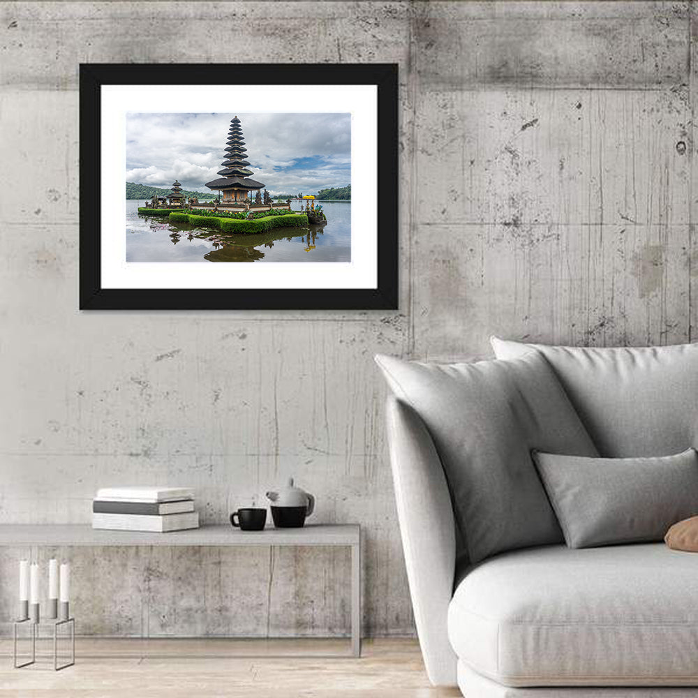 Ulun Danu Temple Indonesia Wall Art