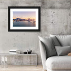 Gwangan Bridge Sunrise Skyline Wall Art