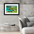 Lake Brienz Switzerland Wall Art