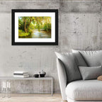 Summer Willow Lake Wall Art