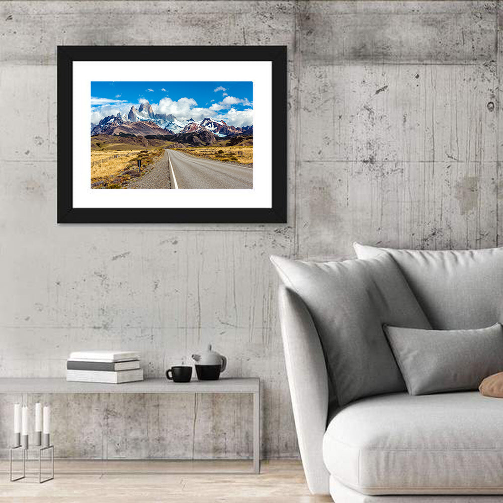 Mount Fitz Roy Road Wall Art