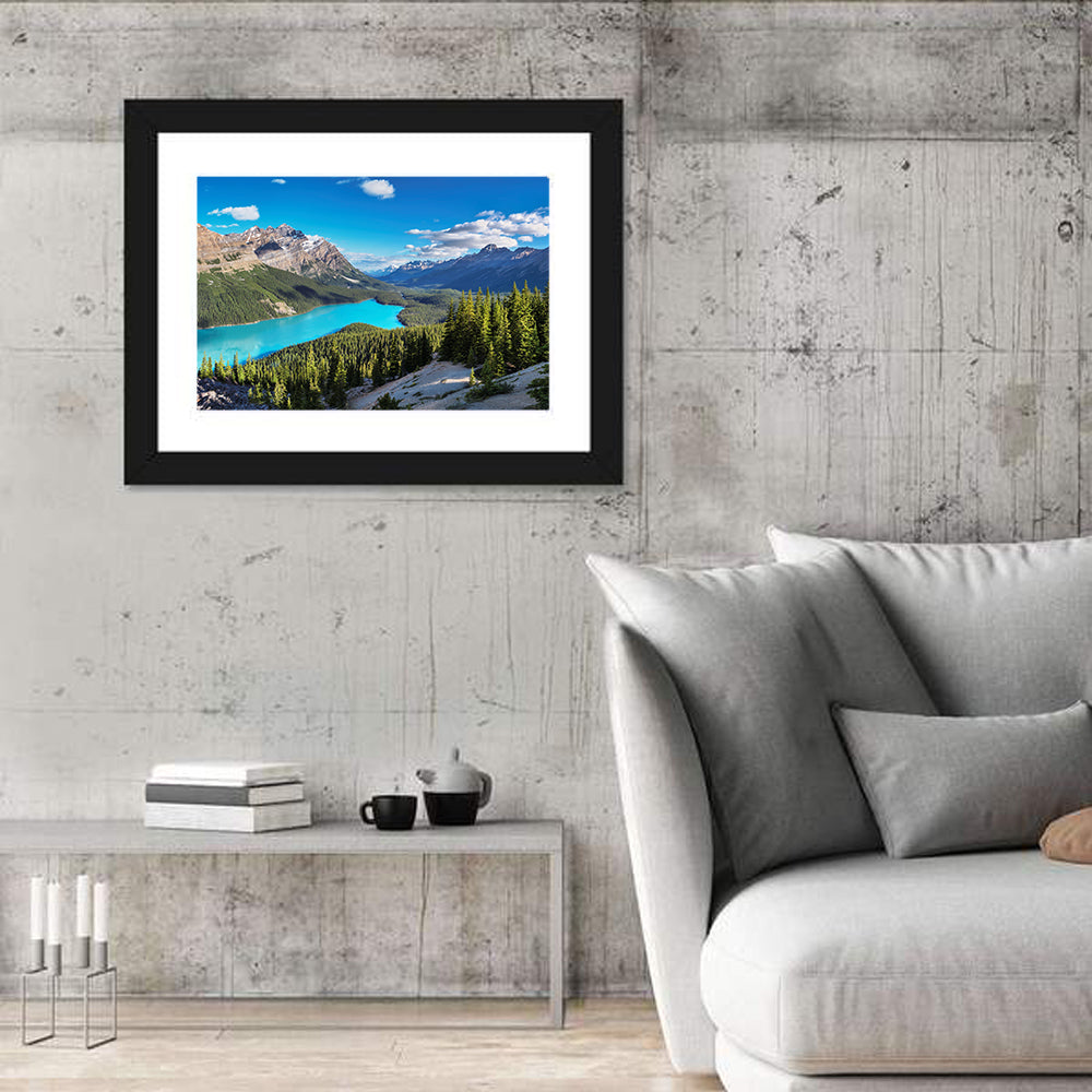 Peyto Lake In Banff Wall Art