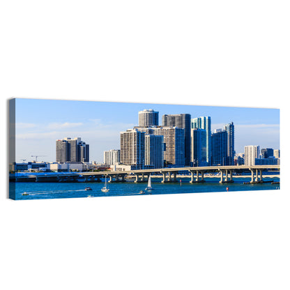 Miami Skyline Wall Art