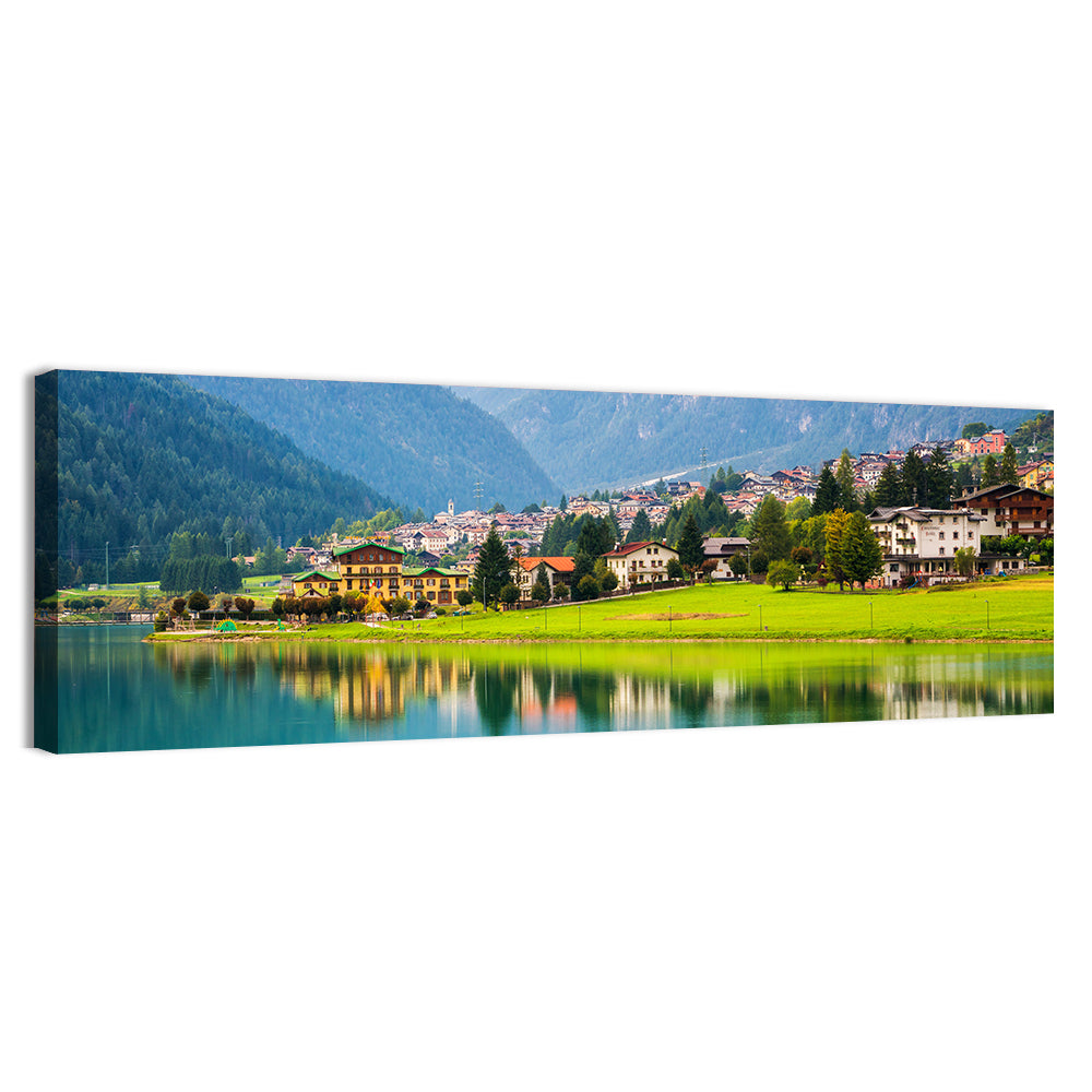 Lake Auronzo Reflection Wall Art