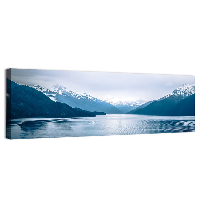 Tracy Arm Fjord Alaska Wall Art as a canvas print