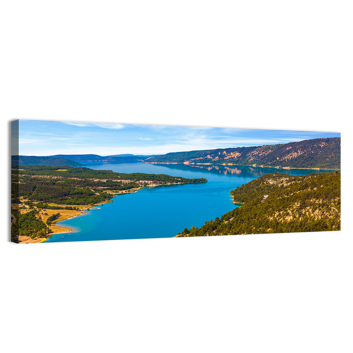 Lac De Sainte-croix, Verdon Gorge Wall Art as a canvas print