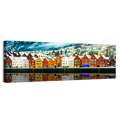 View On Bruges In Bergen Wall Art