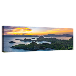 Padar Island At Sunset Indonesia Wall Art