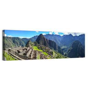 Machu Picchu In Peruvian Andes Mountains Wall Art