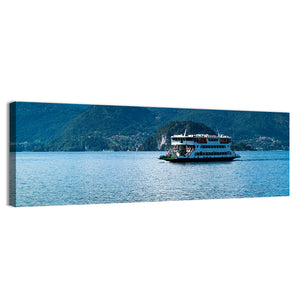 Ferry In Lake Como Wall Art