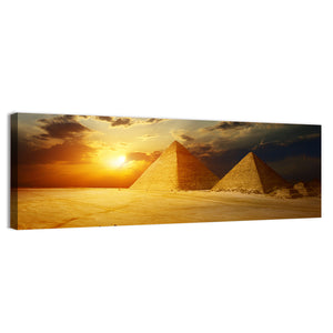 Great Pyramids Giza Valley III Wall Art
