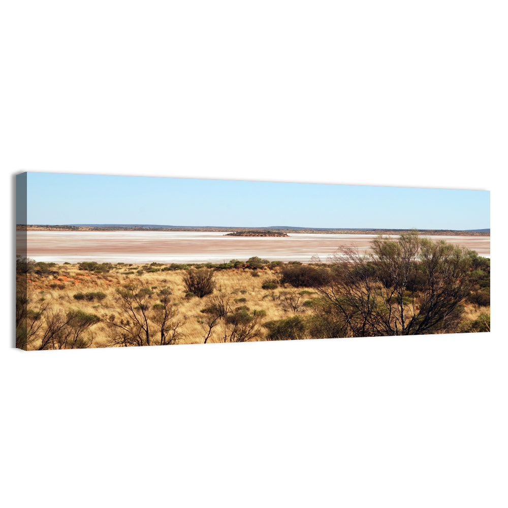 Amadeus Salt Lake Landscape Wall Art, canvas print, panoramic