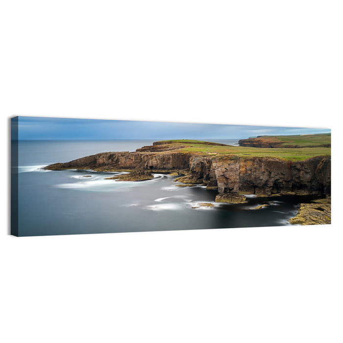 Yesnaby Cliffs, Scotland Wall Art as a canvas print