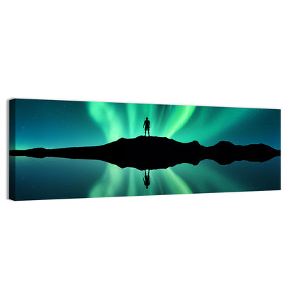 Aurora Borealis In Norway Wall Art