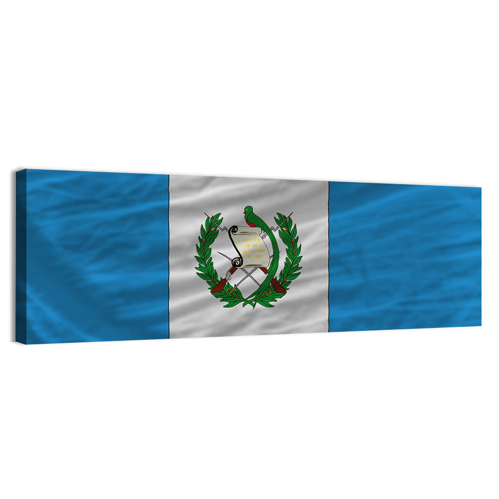 National Flag Of Guatemala Wall Art