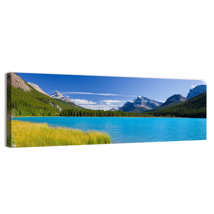 Jasper Lake with Driftwood Wall Art as a canvas print