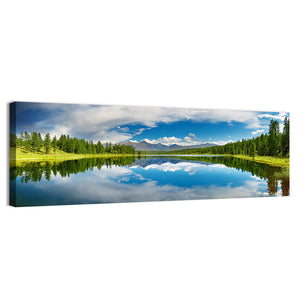 Lake In Altai Mountains Wall Art